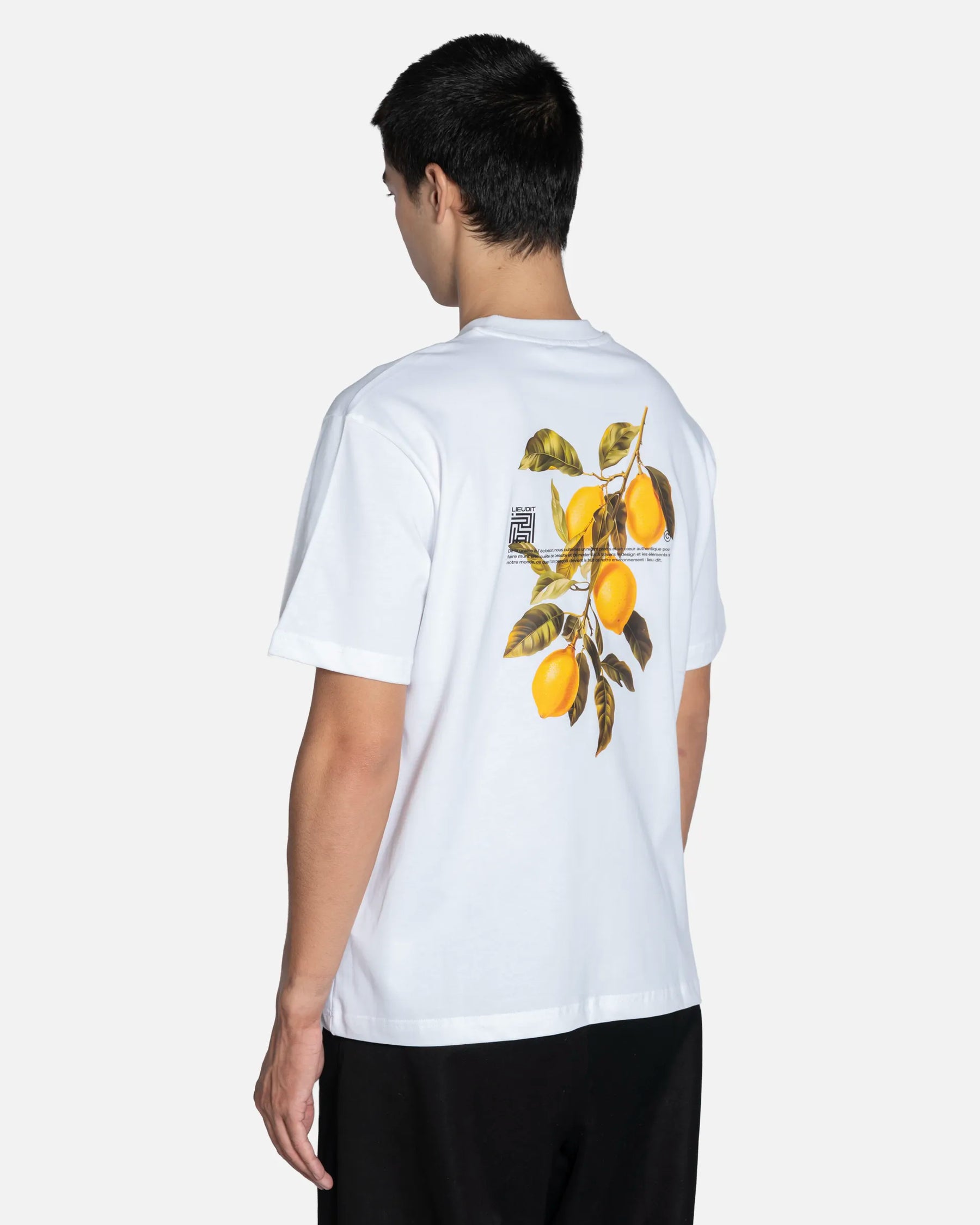 T-Shirt Lemon Blanc