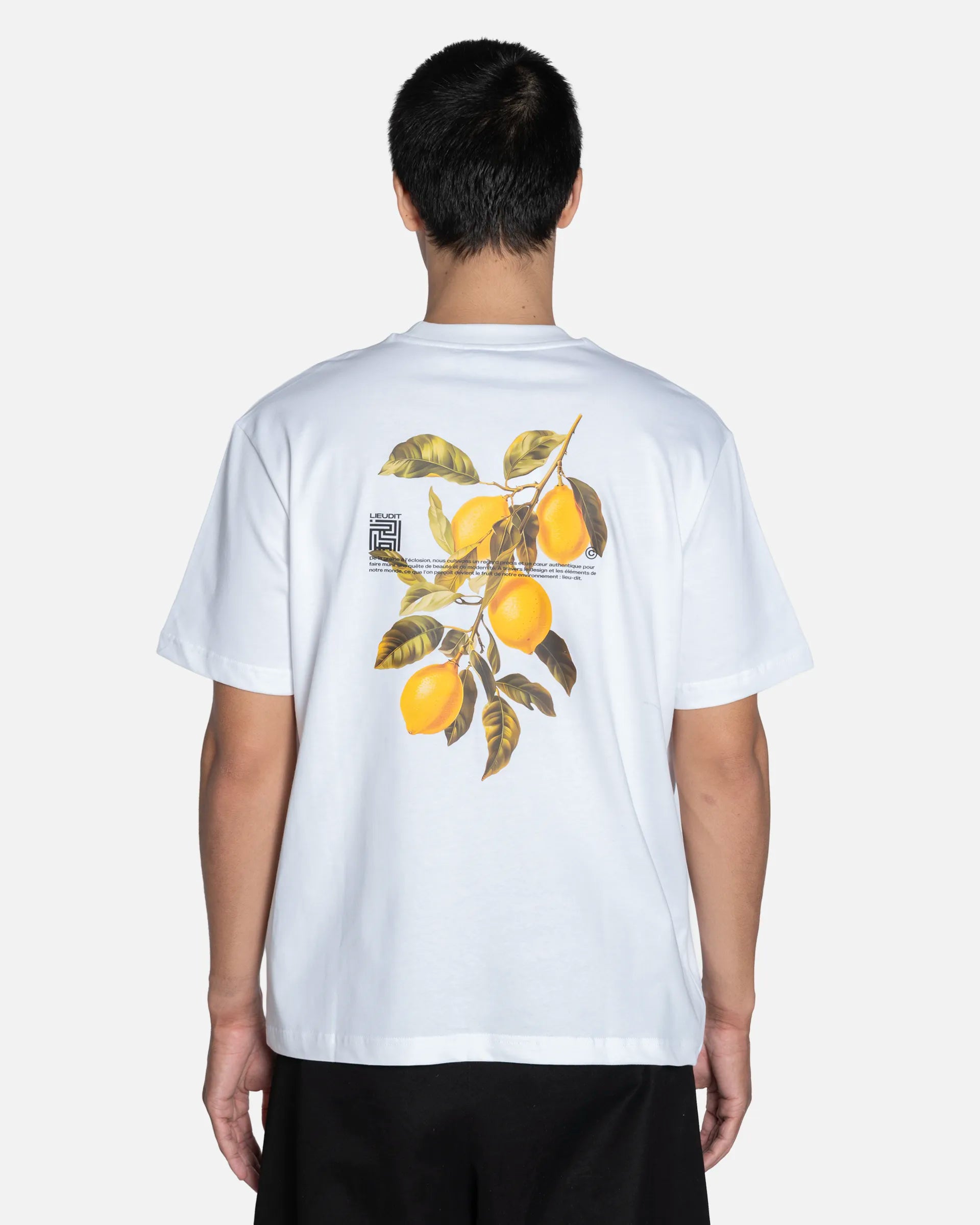 T-Shirt Lemon Blanc
