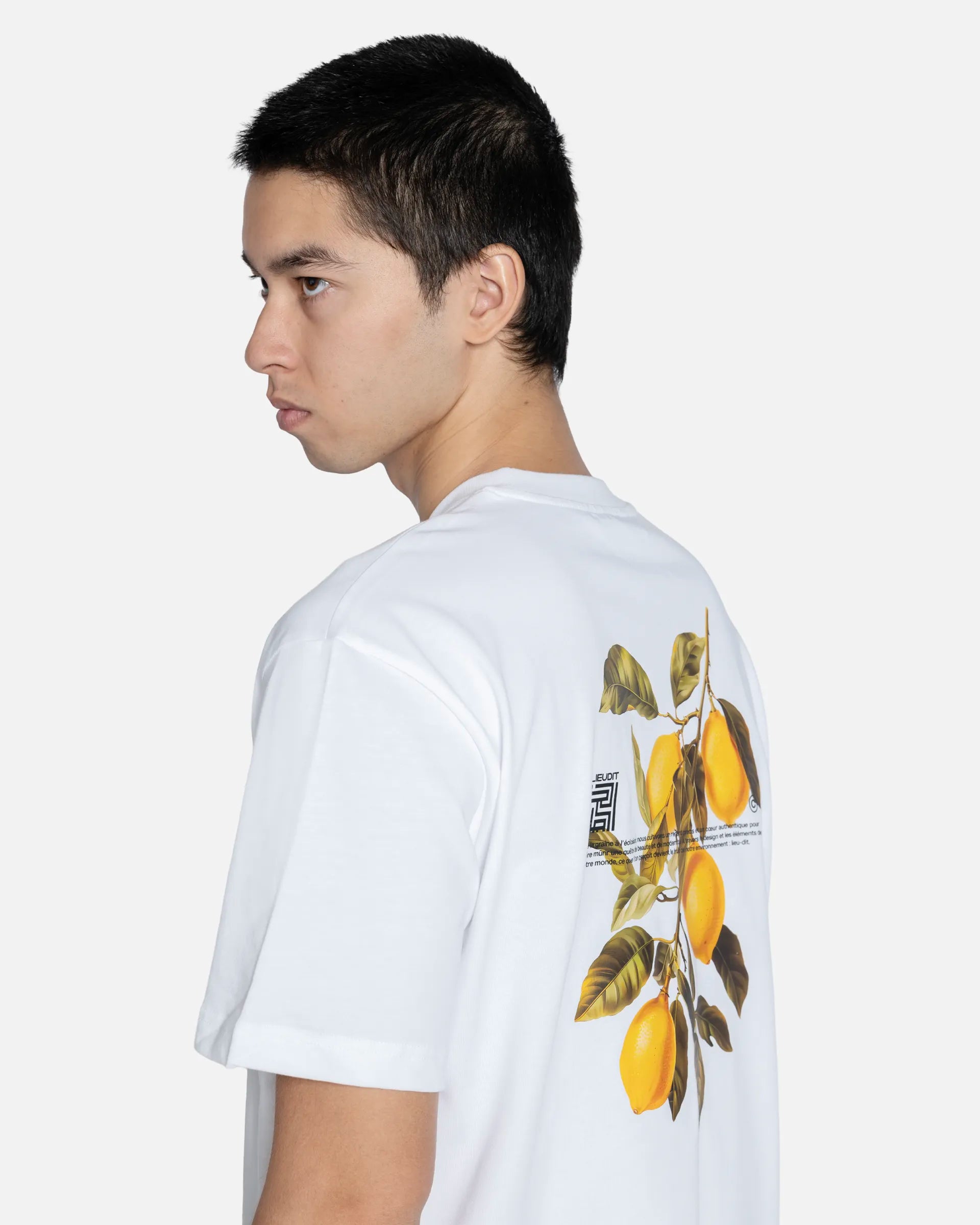 T-Shirt Lemon Blanc