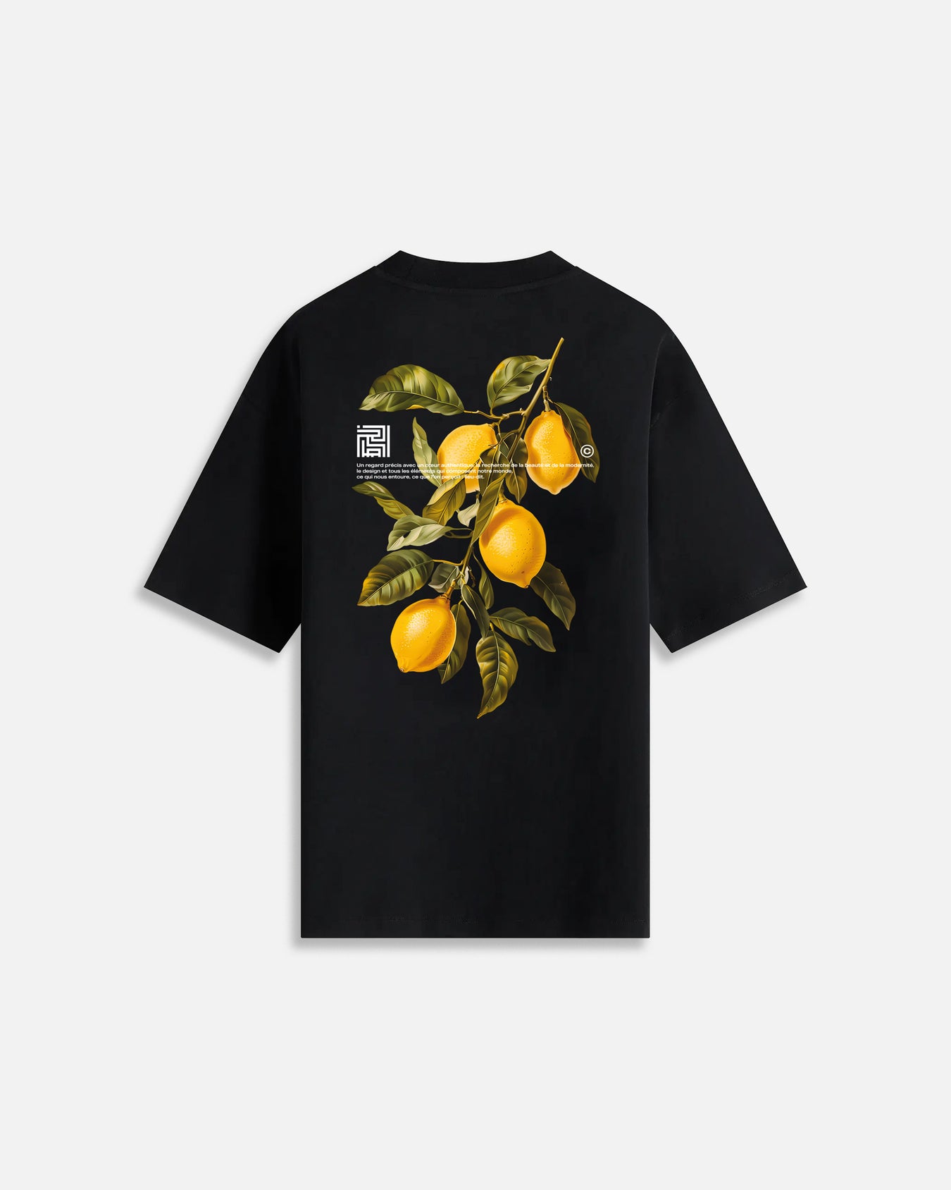 T-Shirt Lemon Noir