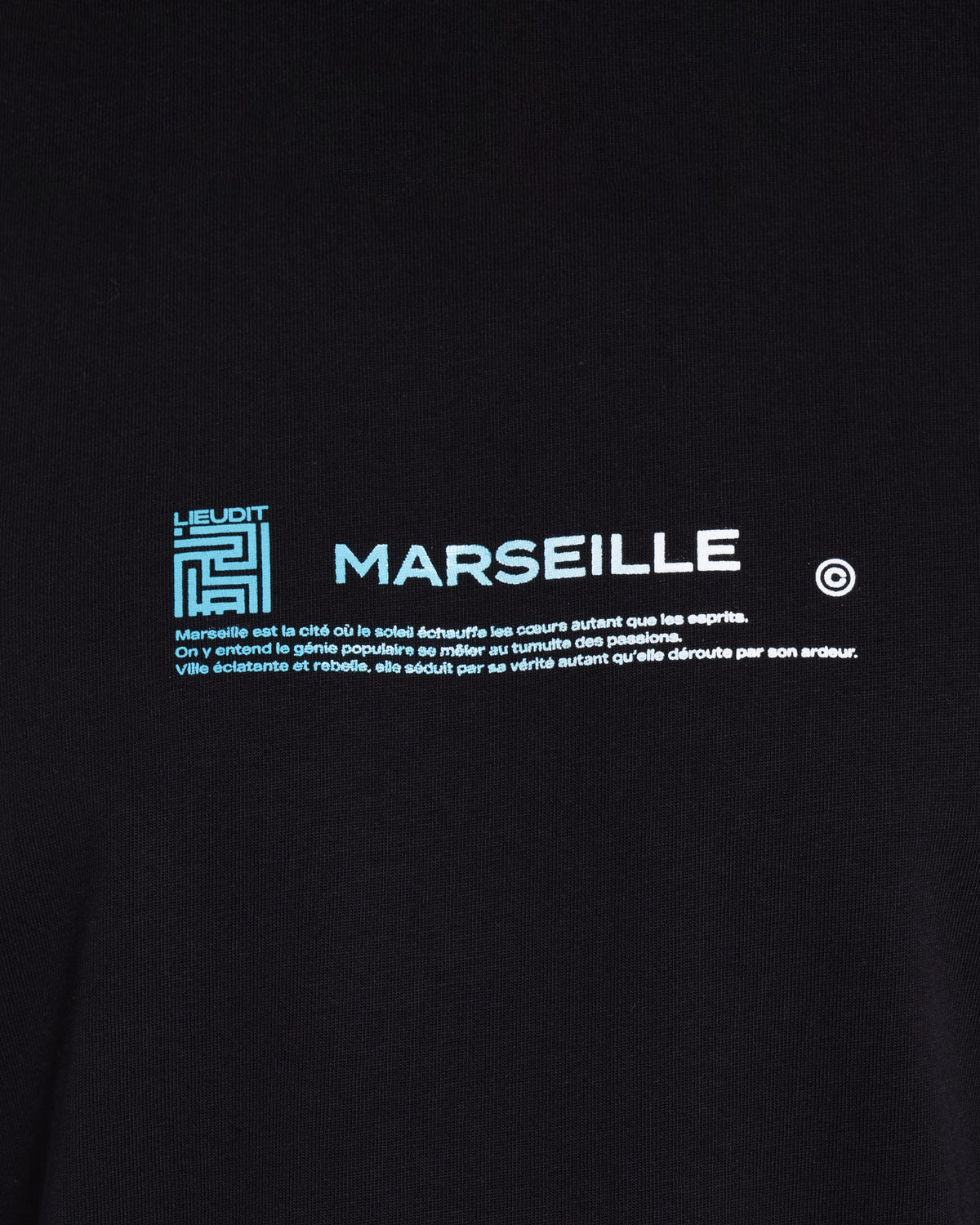 T-Shirt Marseille 2.0 Black