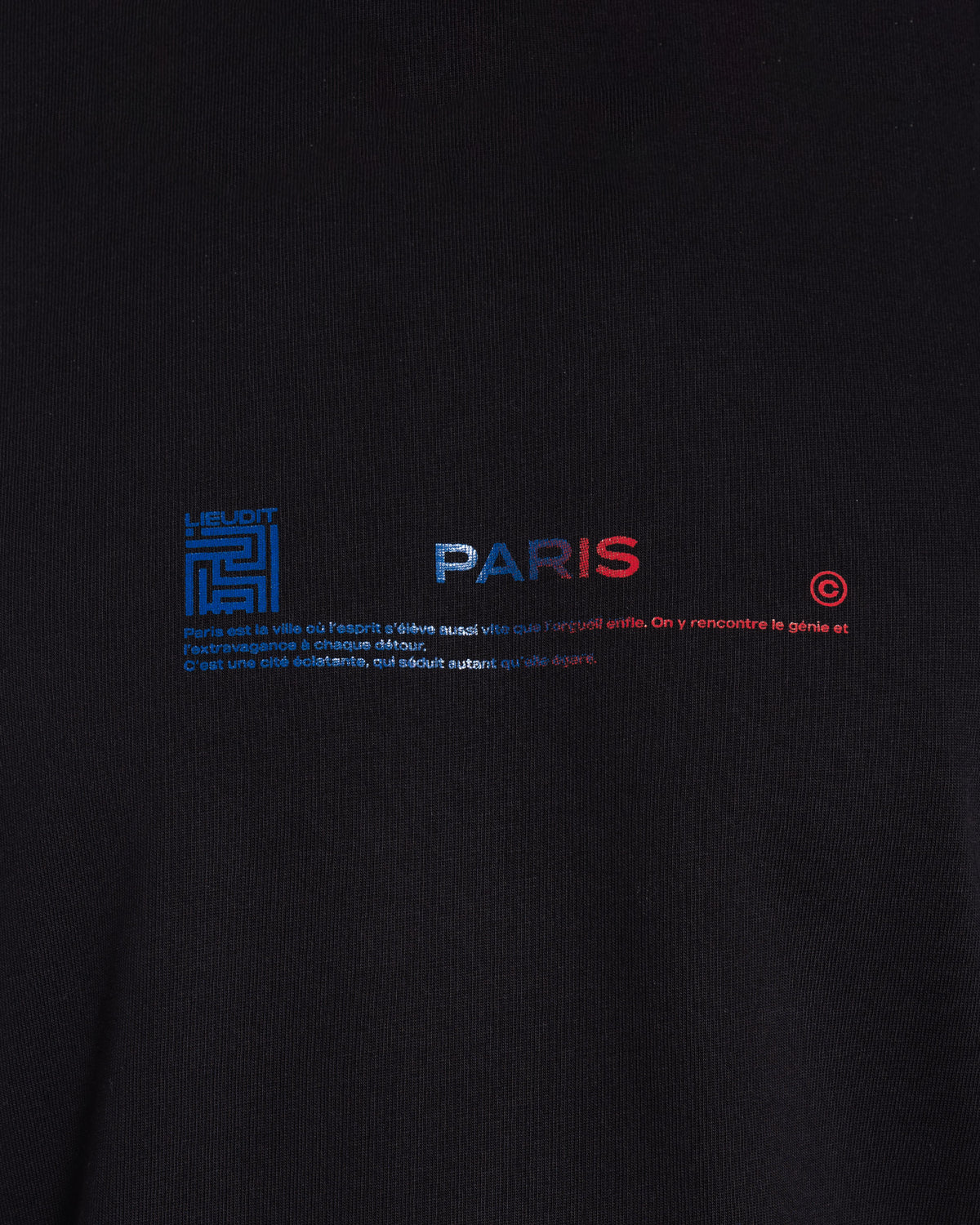 T-Shirt Paris 2.0 Black