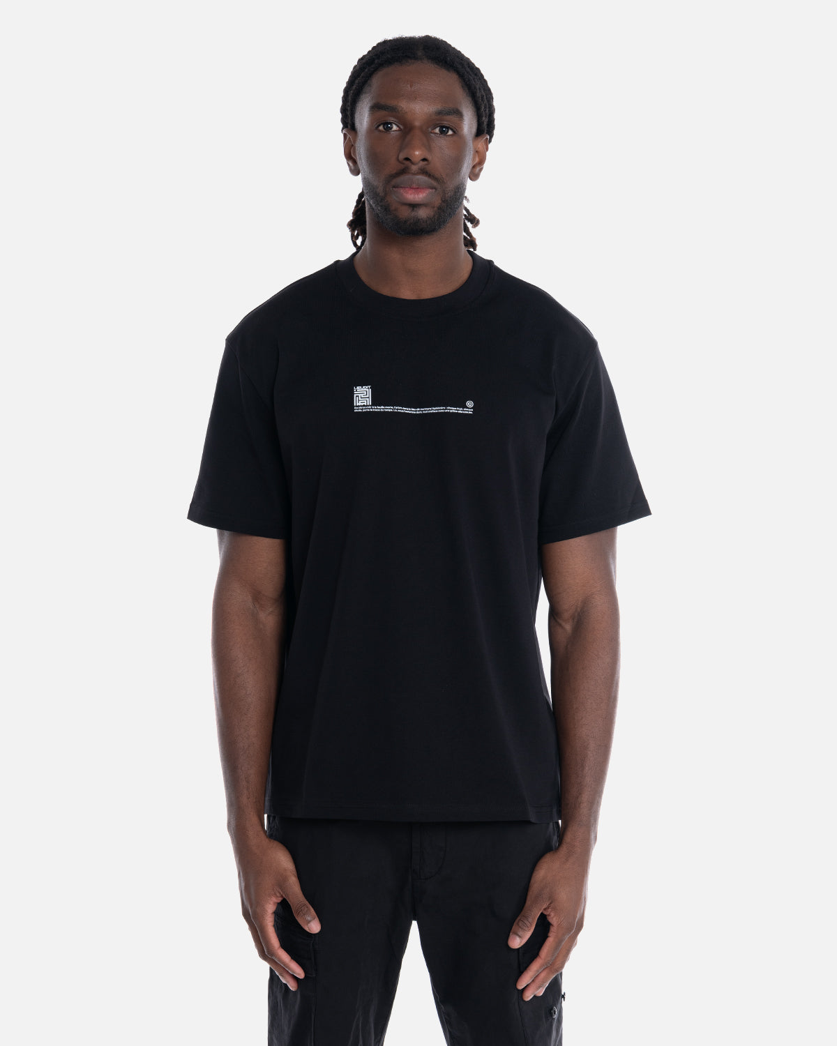 T-Shirt Coeur QLF Black