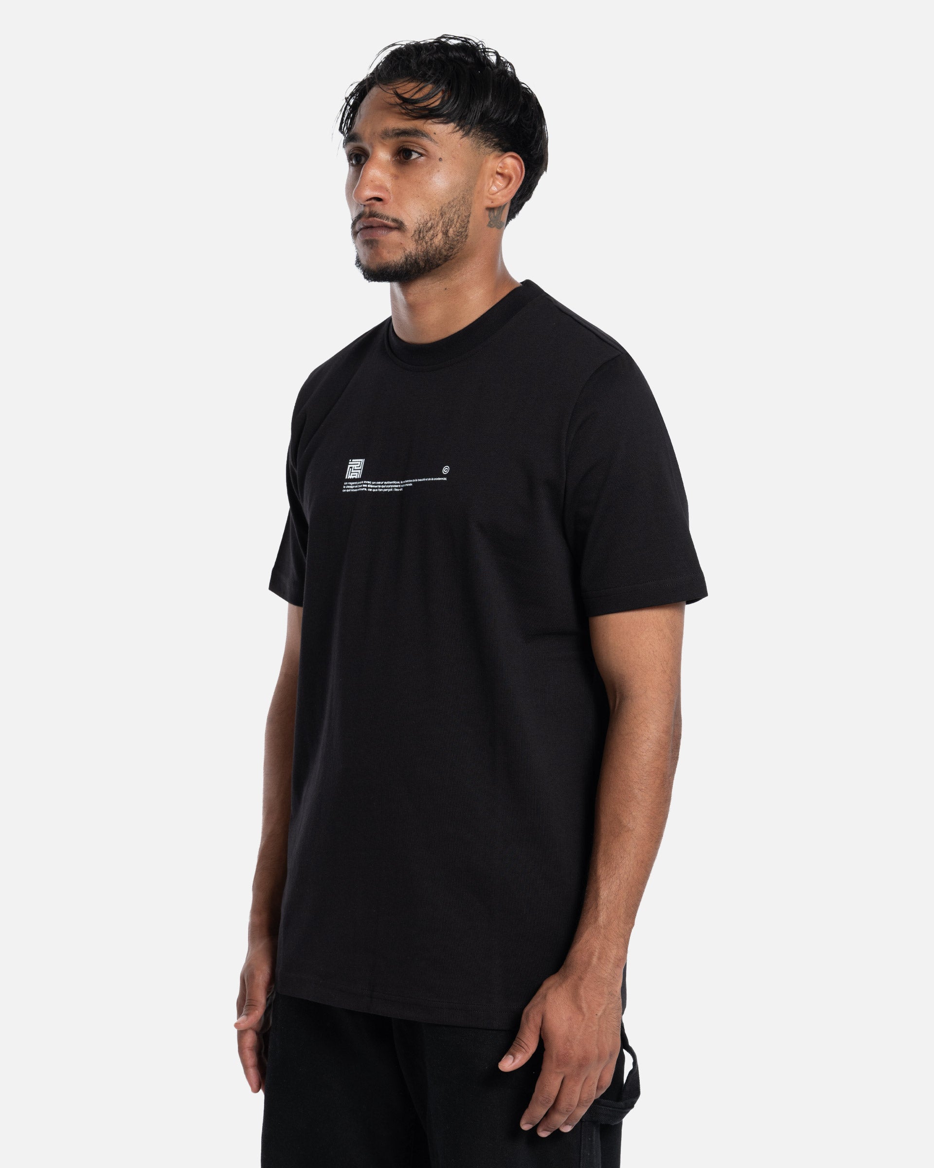 T-shirt Trois Singe Black
