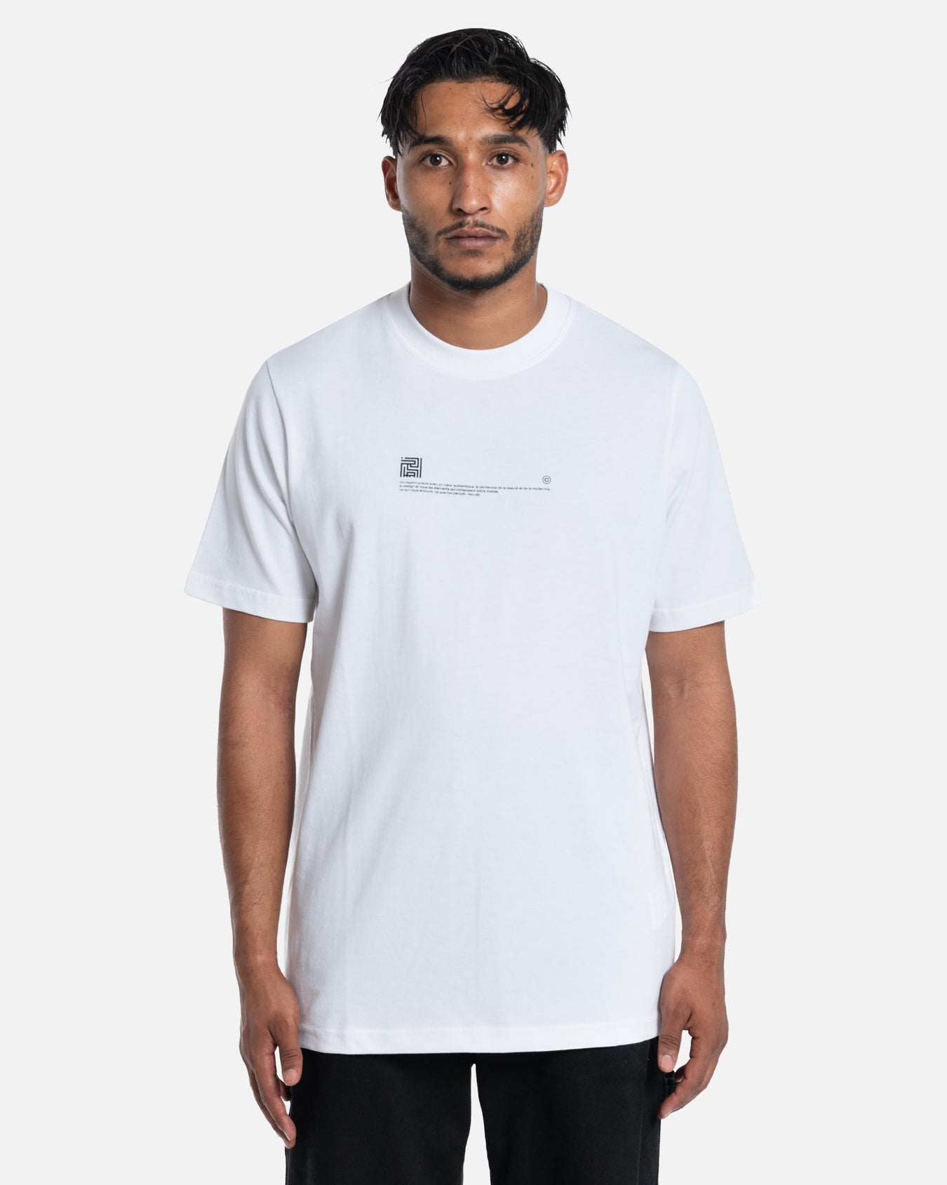 T-shirt Trois Singe White