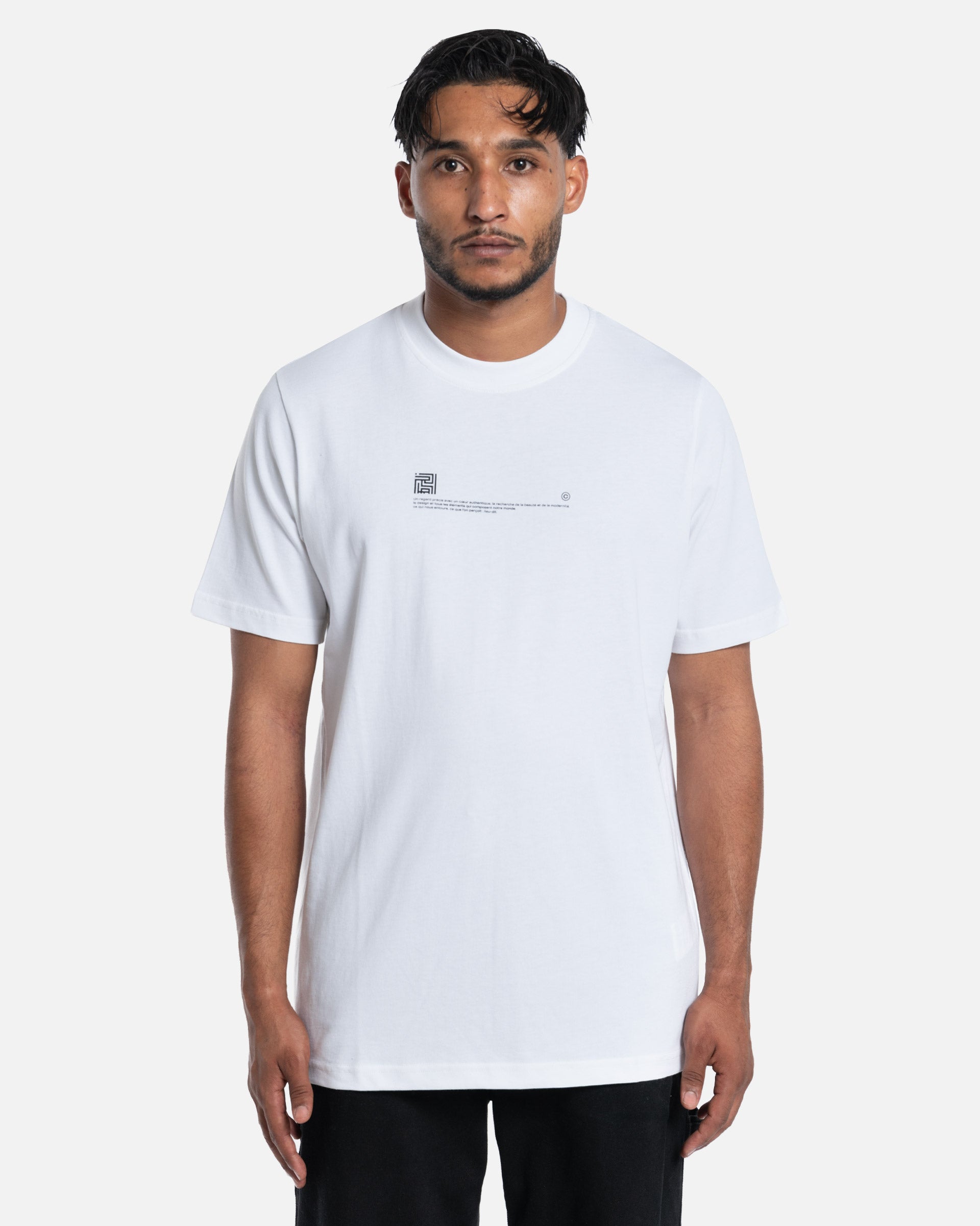 T-shirt Trois Singe White
