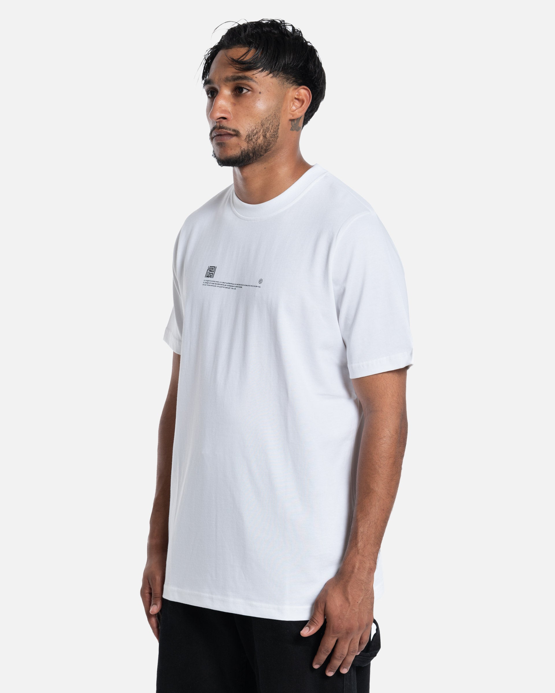 T-shirt Trois Singe White