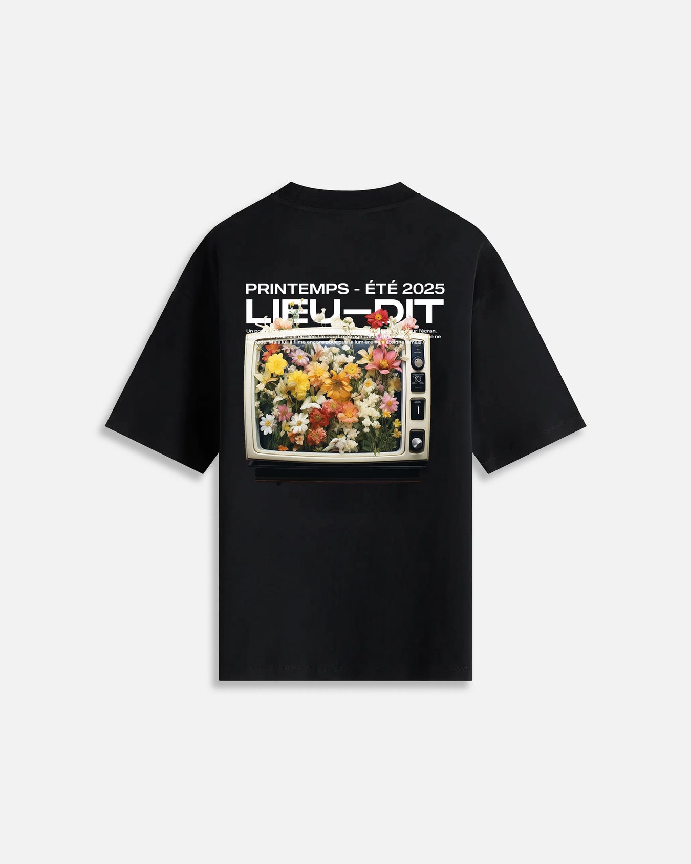 T-shirt TV Noir