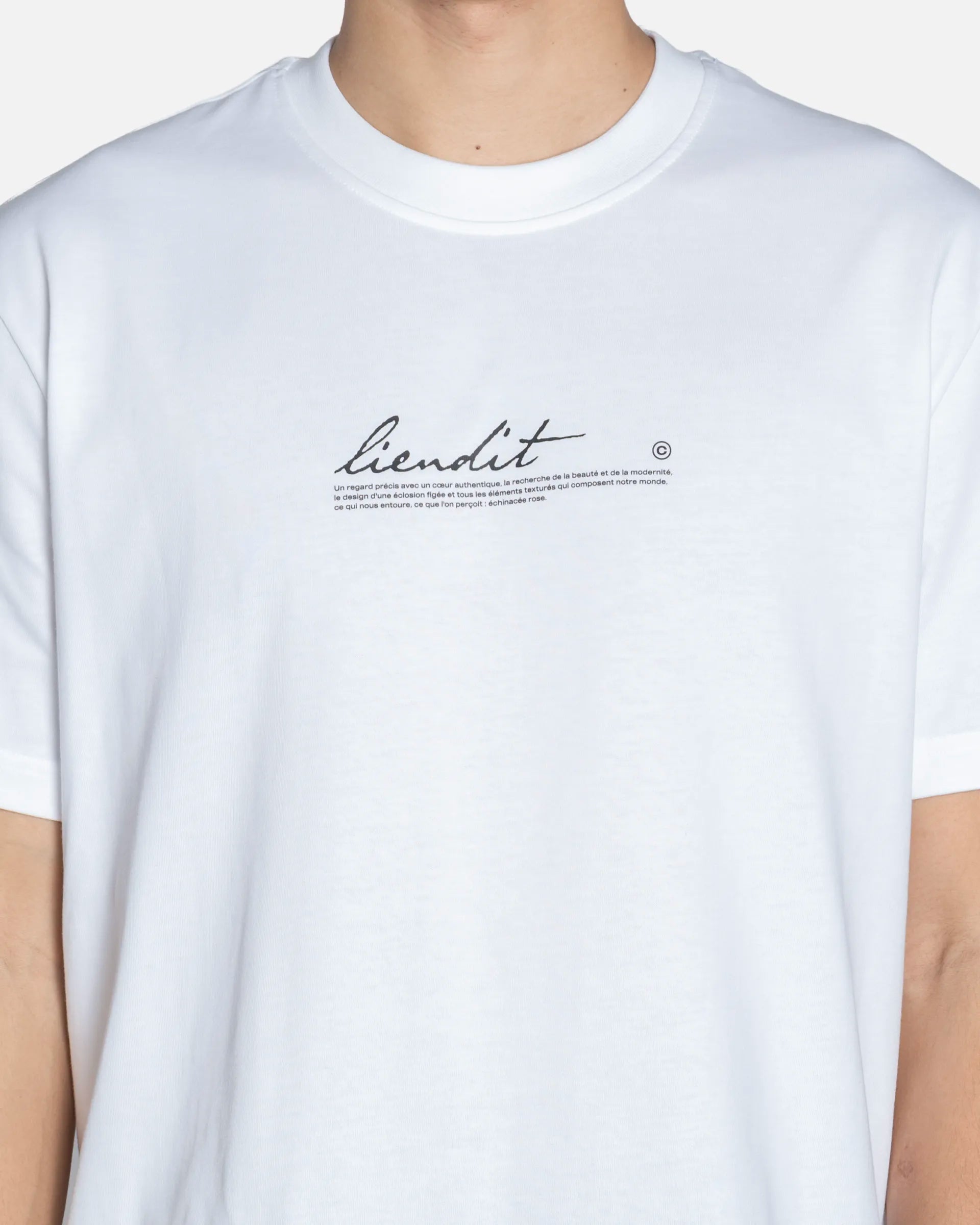 T-Shirt Fleur Rose White