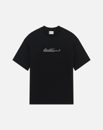 T-Shirt Fleur Rose Black