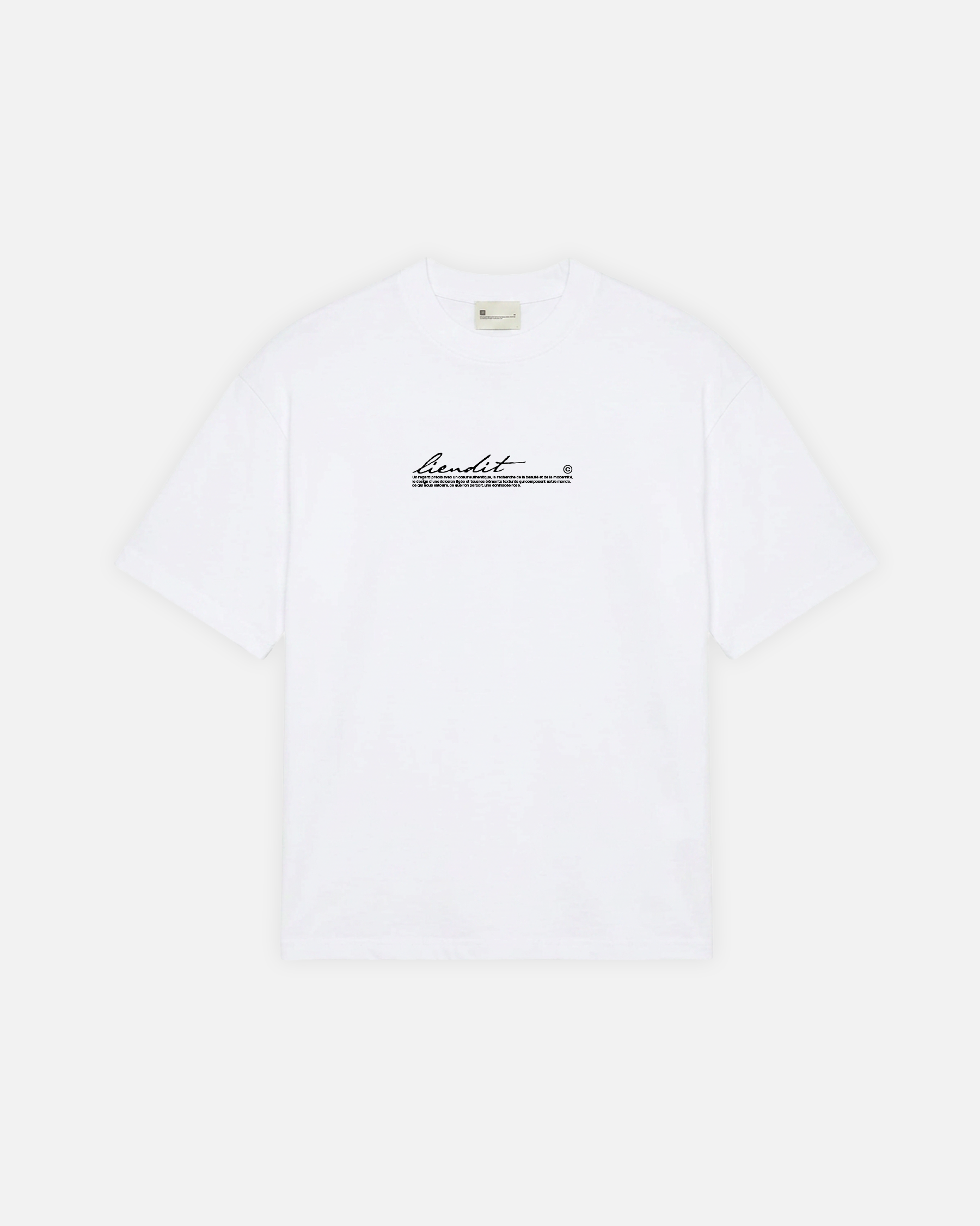 T-Shirt Fleur Rose White