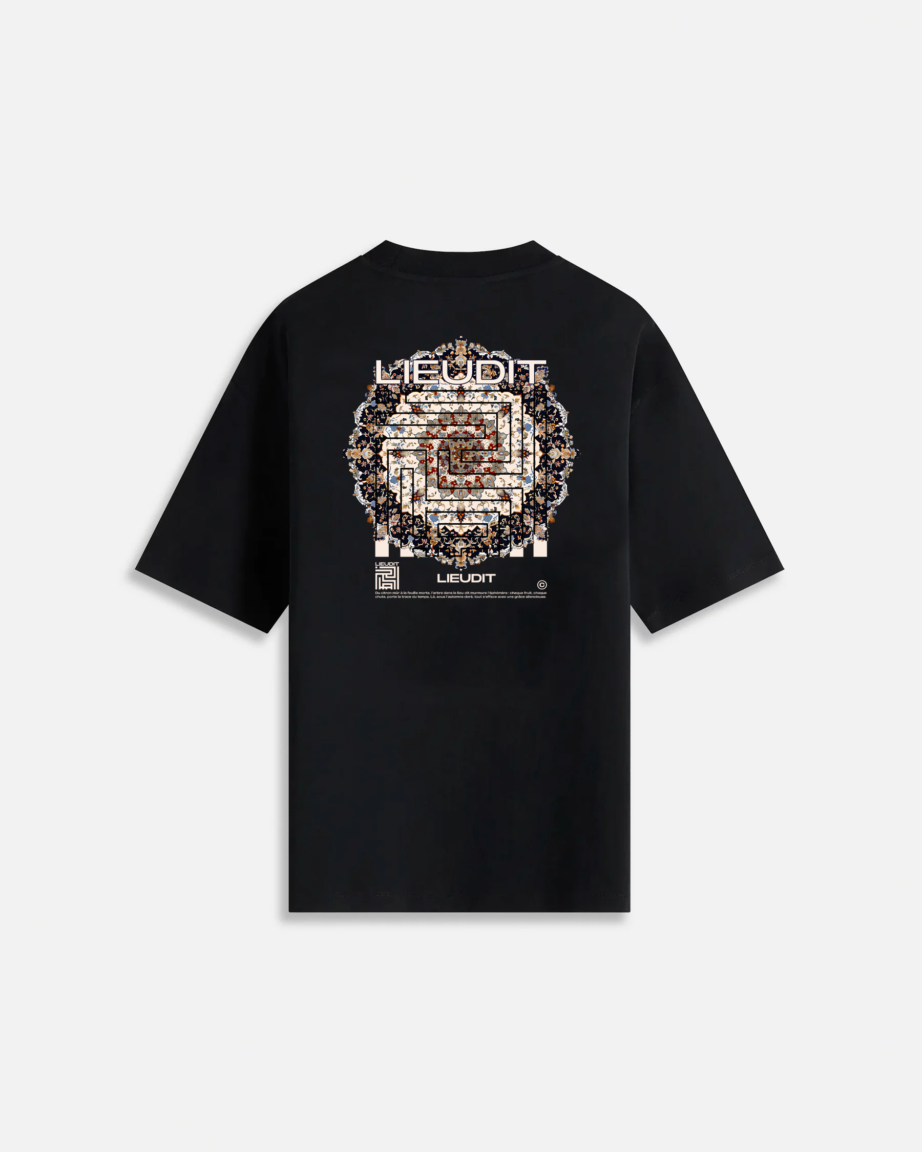 T-Shirt Kilim Black