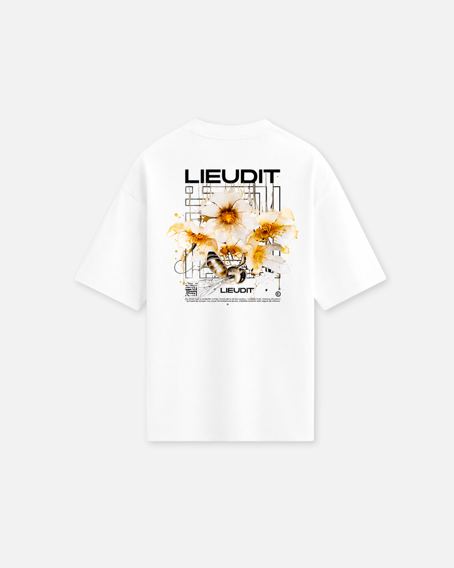 T-Shirt Lieu Dit Miel White