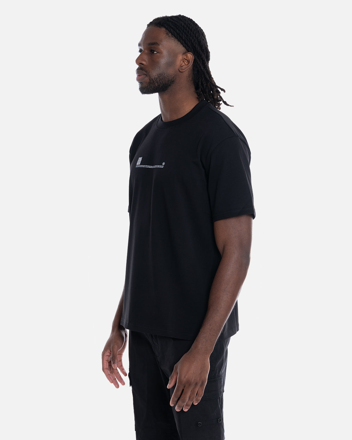 T-Shirt Coeur QLF Black
