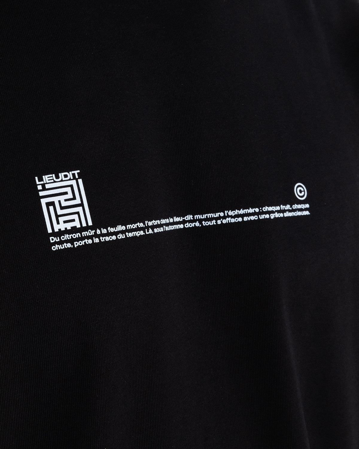 T-Shirt Coeur QLF Black