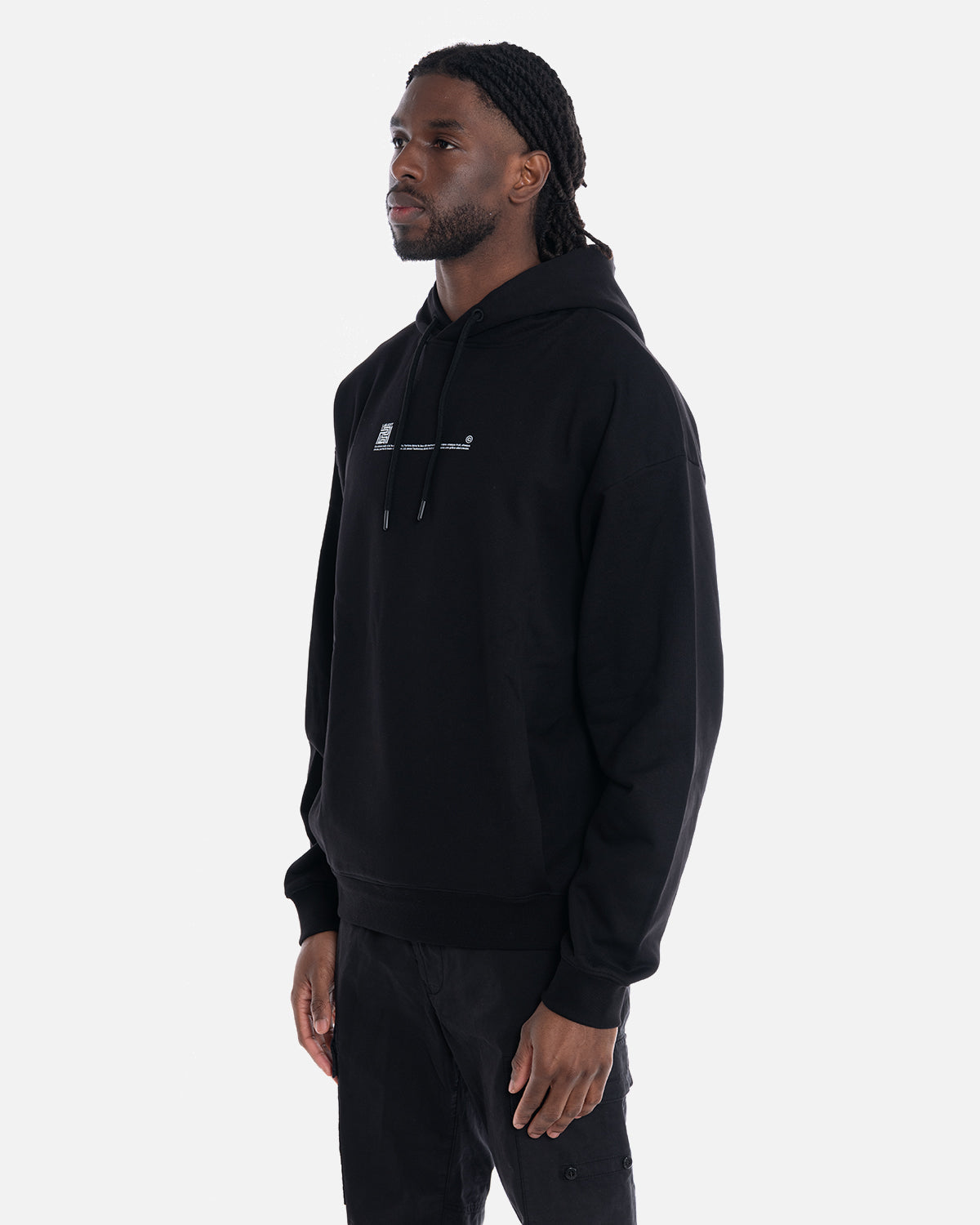 Hoodie Feuille D'automne Black